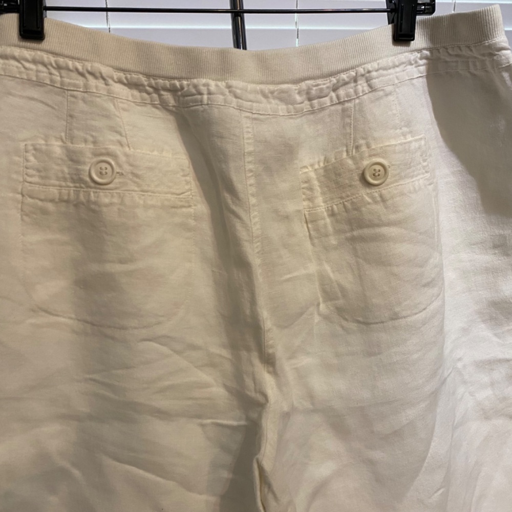 Chico’s white linen pants size 2.5 (size 14) - Picture 10 of 10
